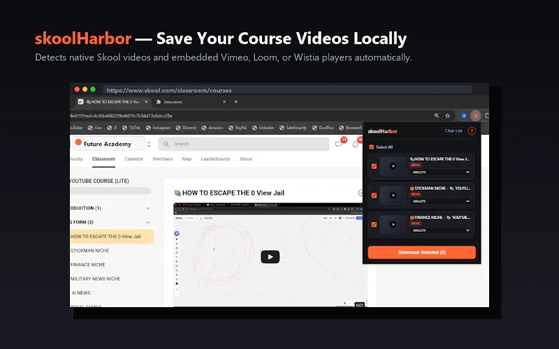 skool Harbor: Downloader For Skool gallery image