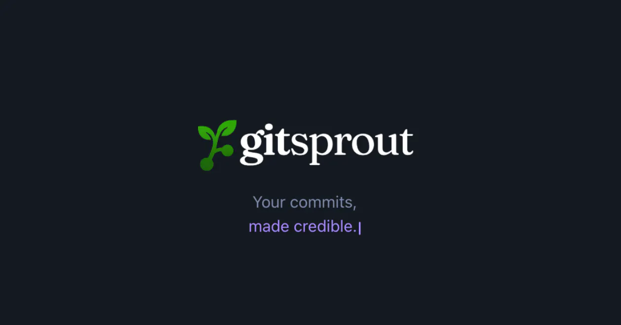 Gitsprout 제품 배너