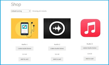 Audio Player for WooCommerce gallery image