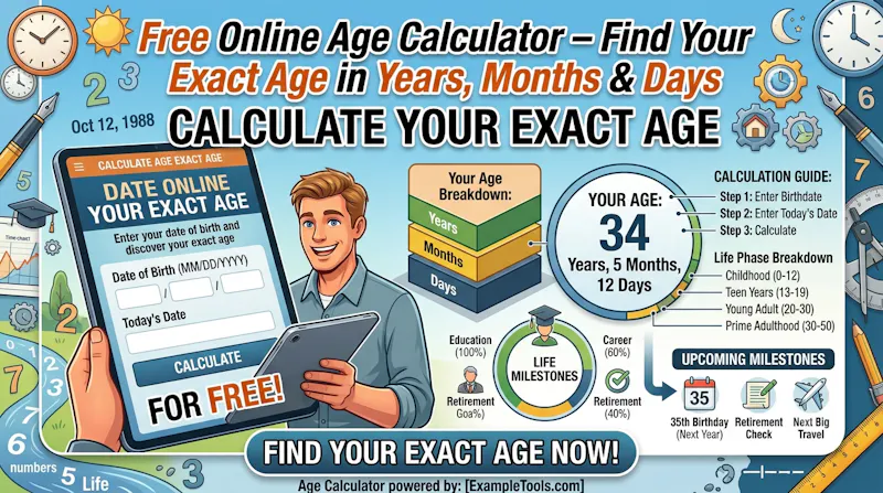 Chronological Age Calculator screenshot 3