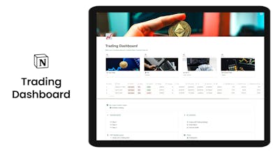 Trading Dashboard for Notion gallery image