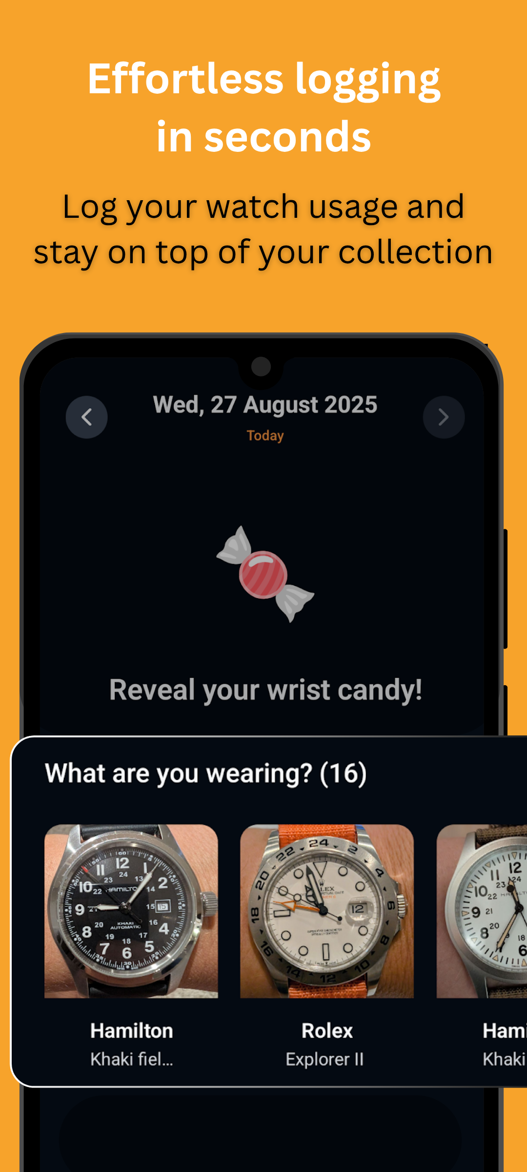 WristLog gallery image