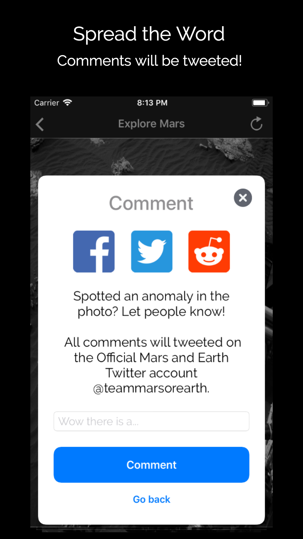 Mars or Earth Image