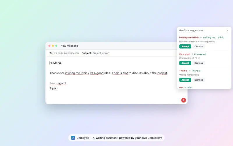 GemType screenshot 4
