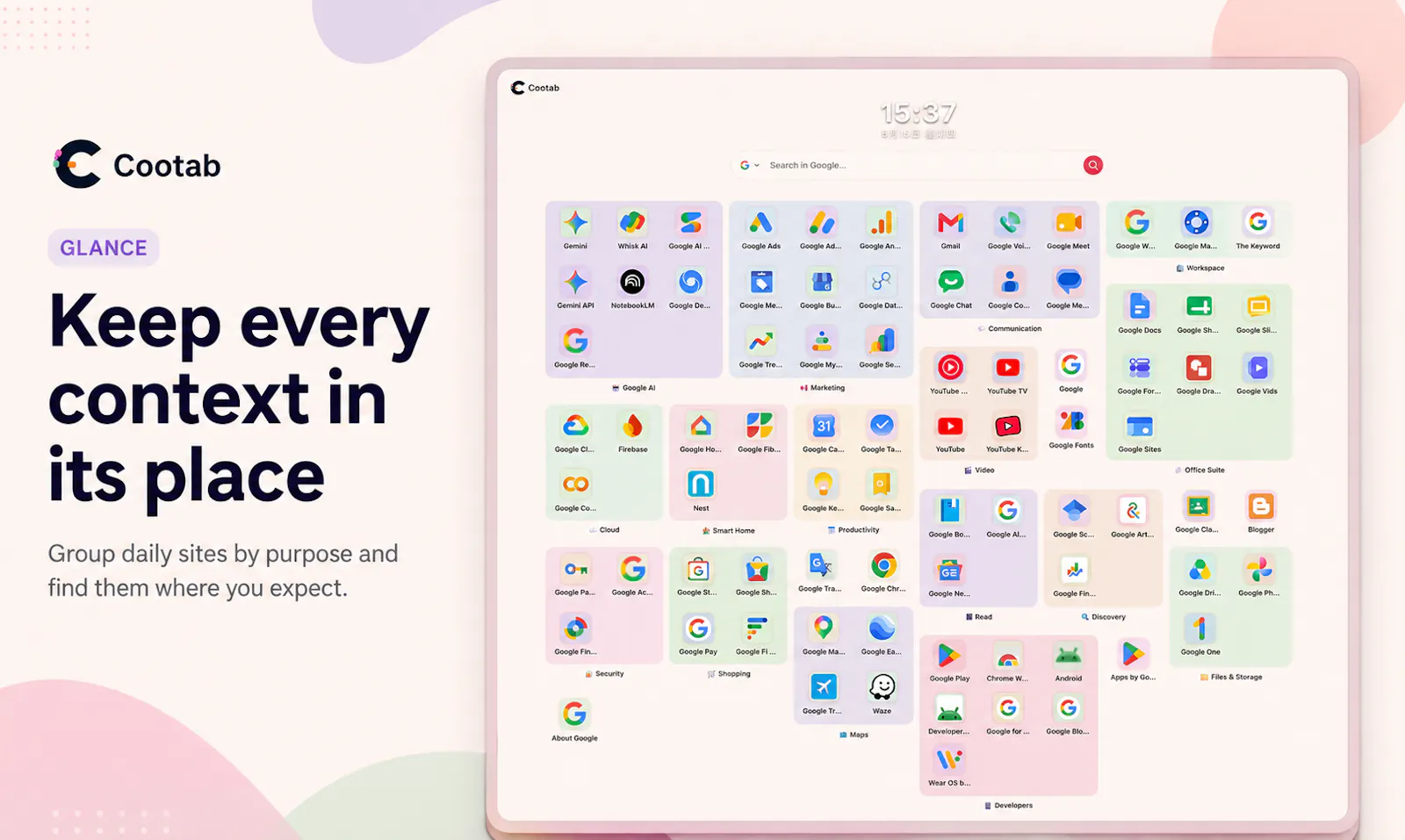 Cootab screenshot 2