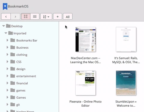 Bookmark OS 2.0 logo