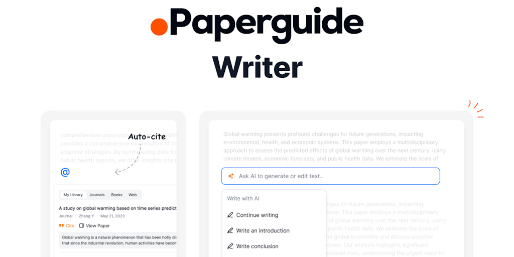 Paperguide AI Writer