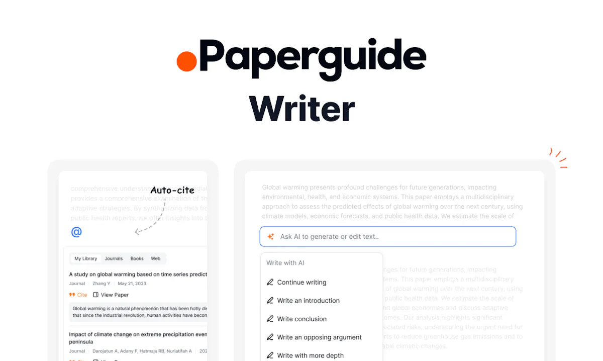 Paperguide AI Writer