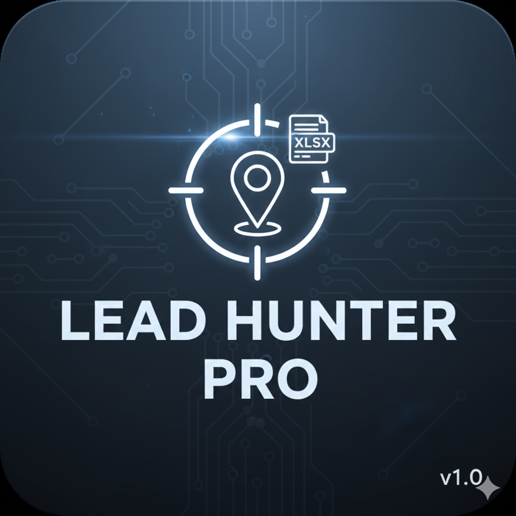 Lead hunter pro - Product Hunt launch logo and brand identity