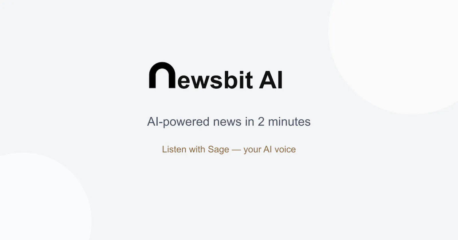 newsbit AI screenshot 1