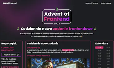 Advent of Frontend 2023 gallery image