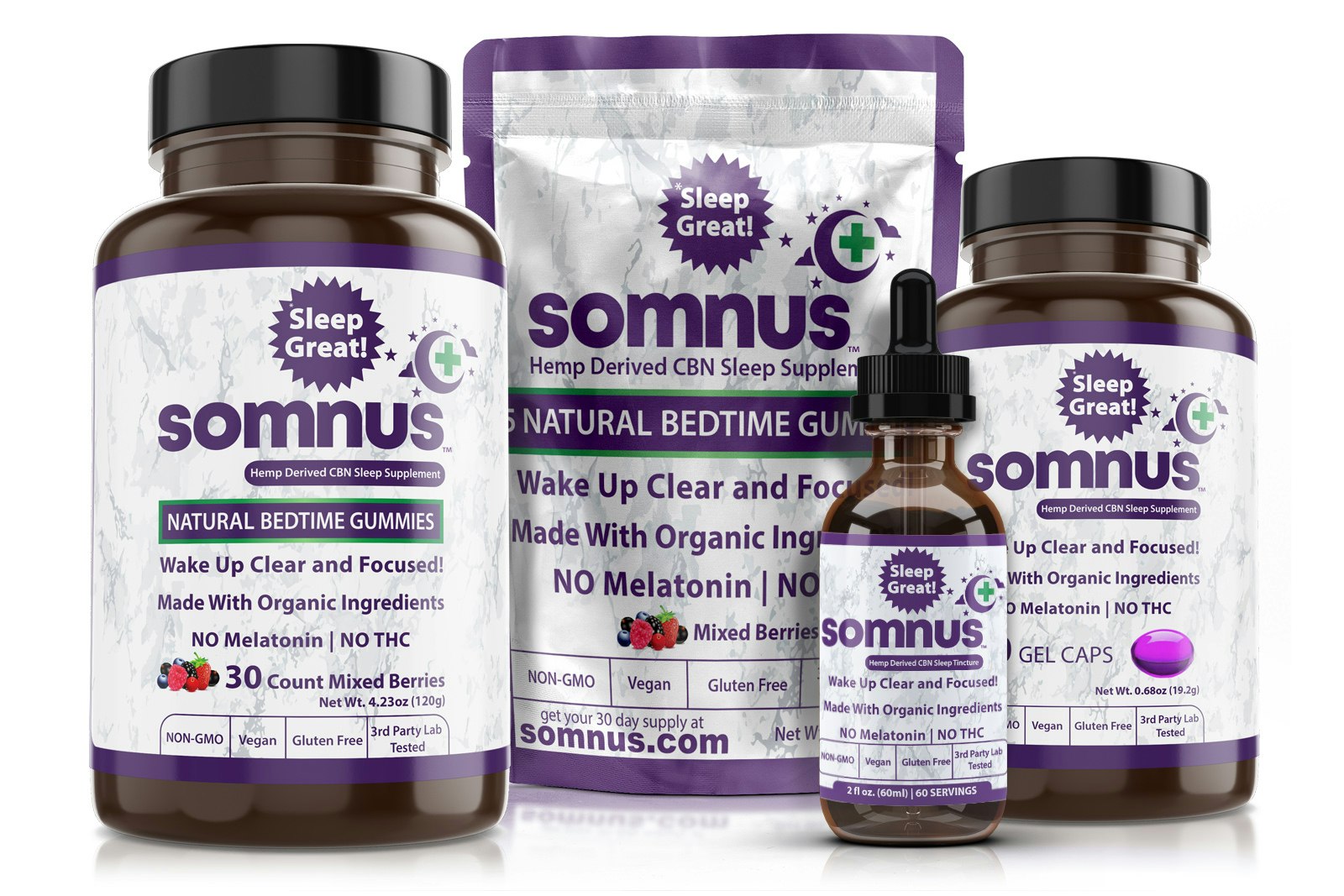 Somnus - Hemp Derived CBN Sleep Aid gallery image