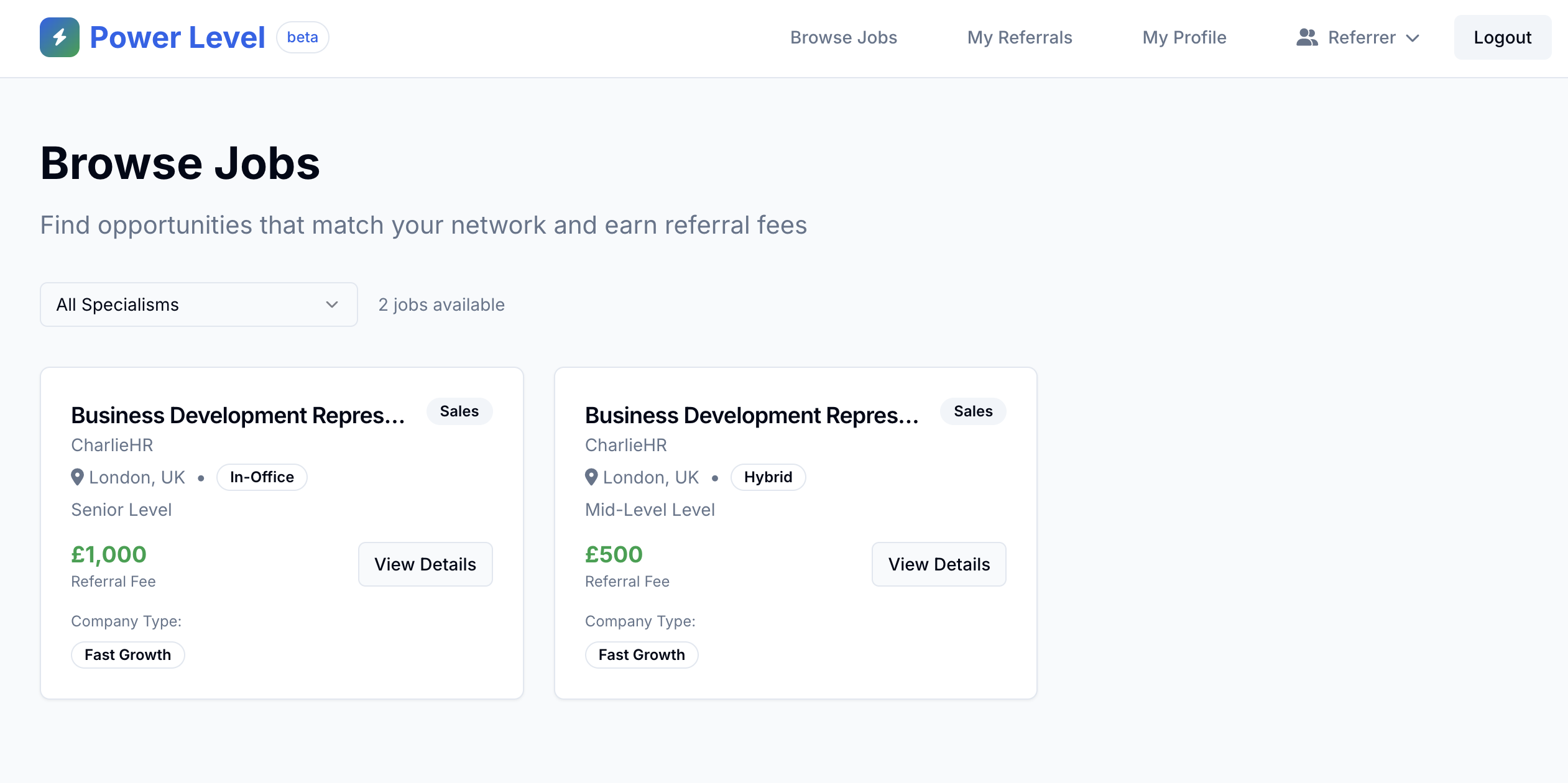 Power Level - Screenshot 2 preview