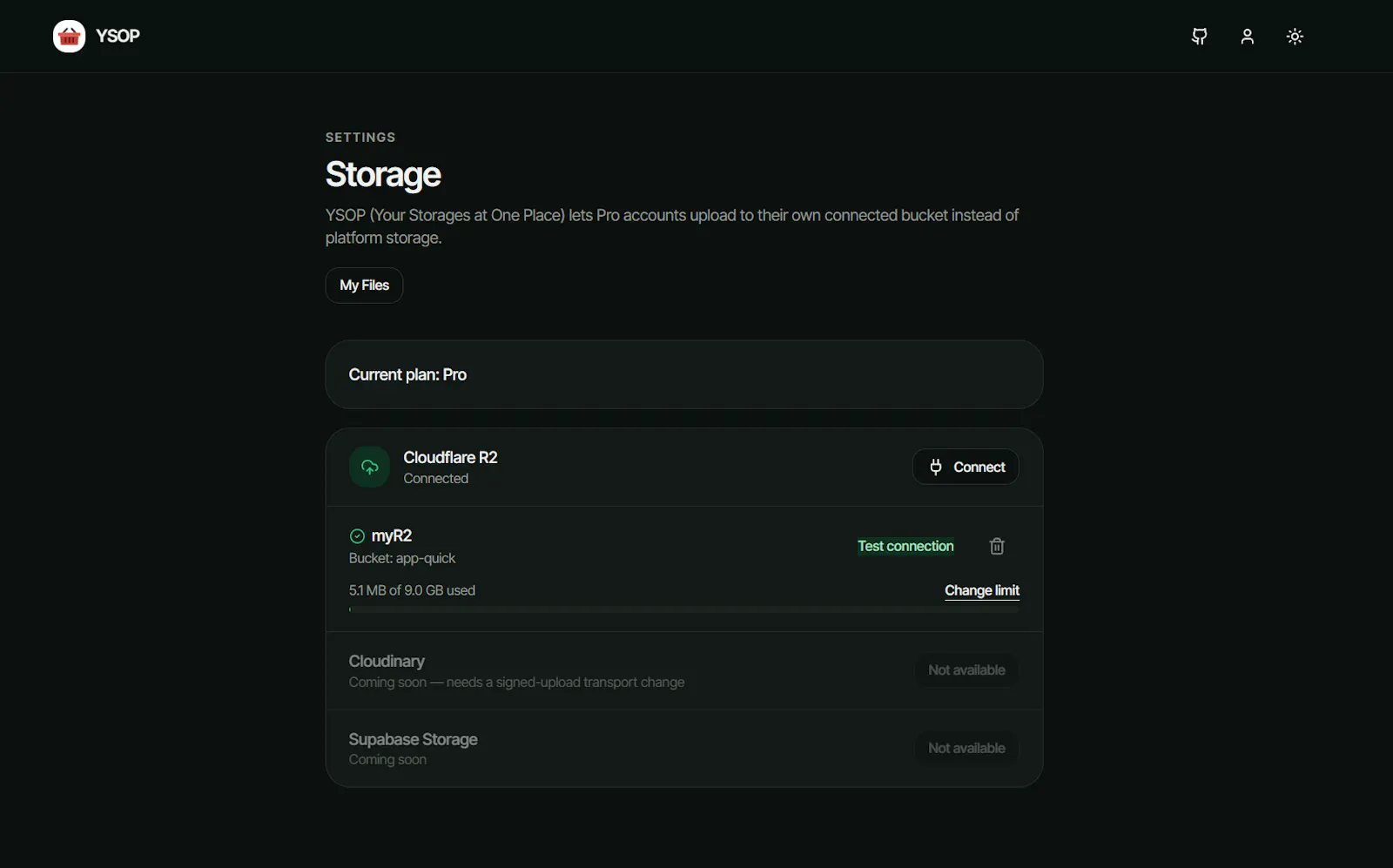 YSOP — Your Storages at One Place screenshot 2