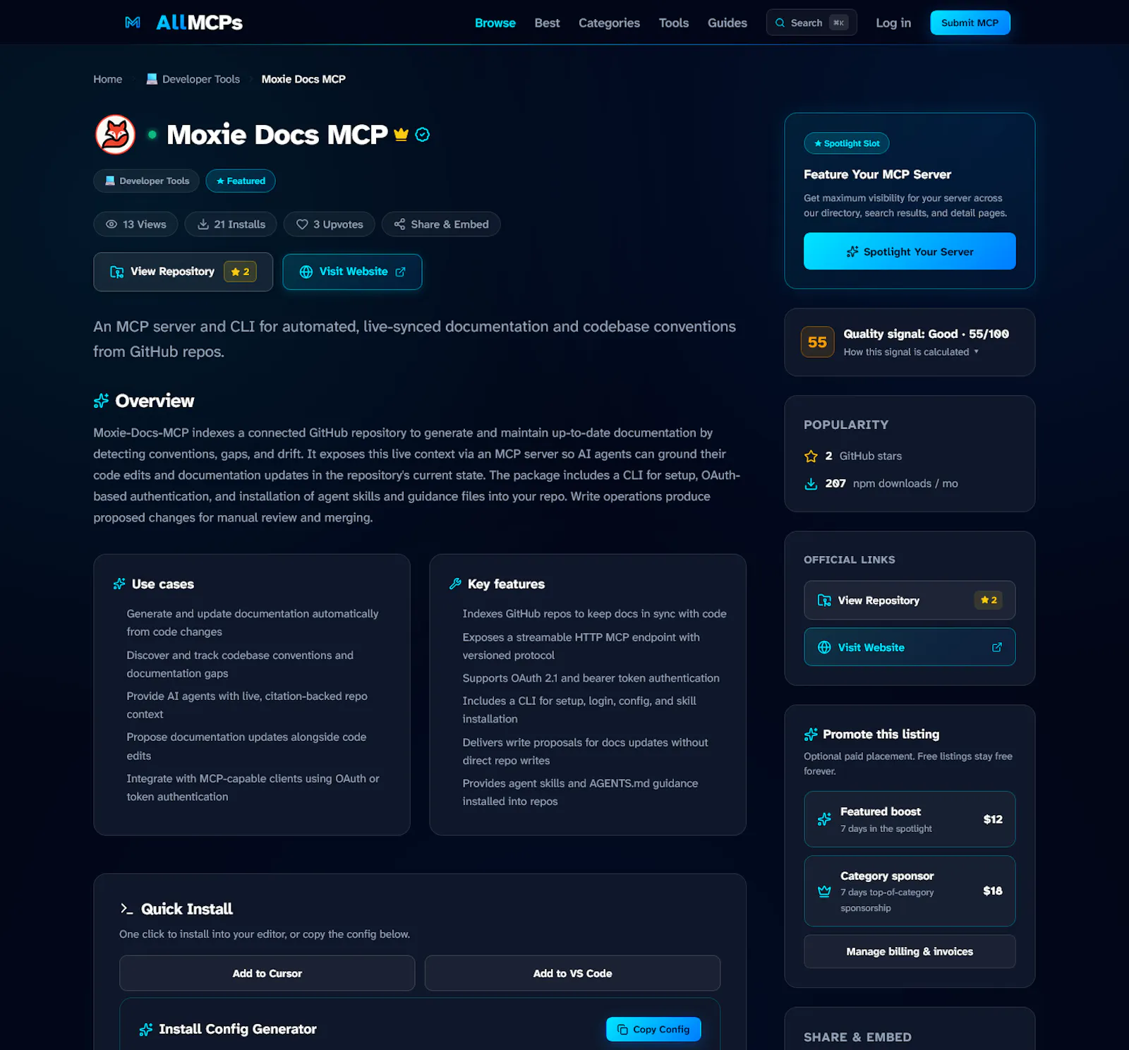 AllMCPs screenshot 3