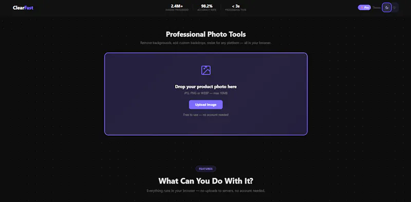 ClearFast screenshot 3