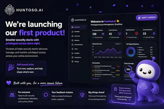 huntoso.ai soft launch gallery image