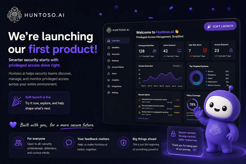 huntoso.ai soft launch screenshot 2