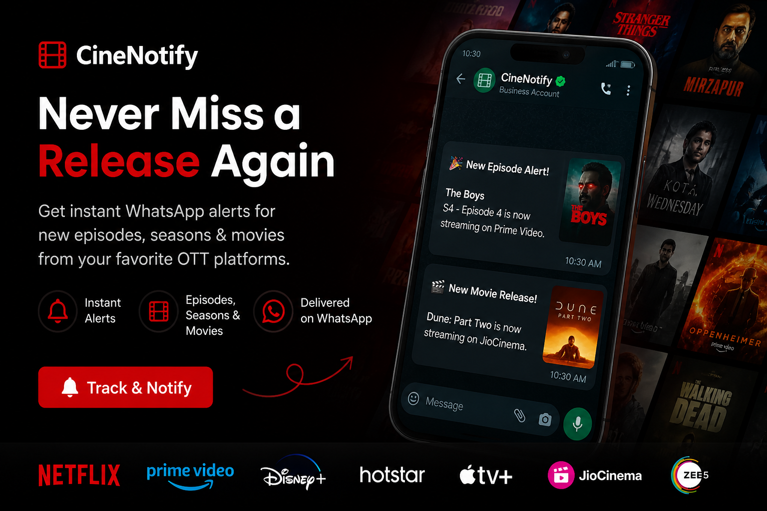 CineNotify gallery image