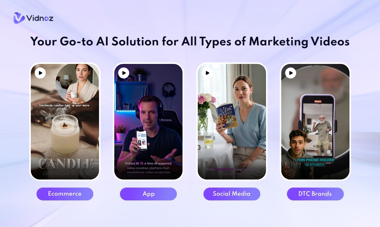 Vidnoz Product Avatar - Lascia che gli avatar lifano mostrino i tuoi prodotti in video! media 2