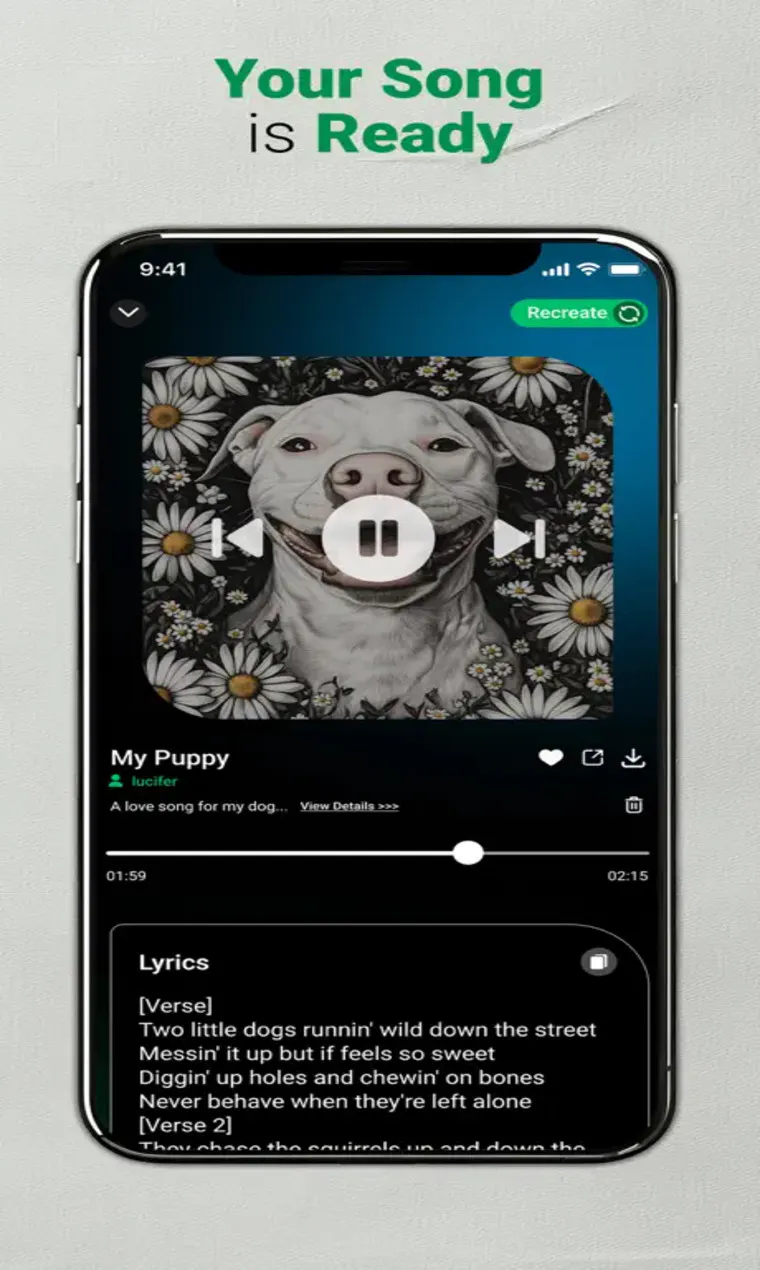 Sonu AI Music & Song Generator gallery image