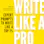Write Like a Pro: Expert Prompt