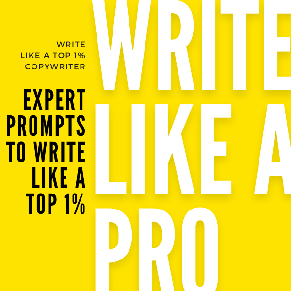 Write Like a Pro: Expert Prompt thumbnail image