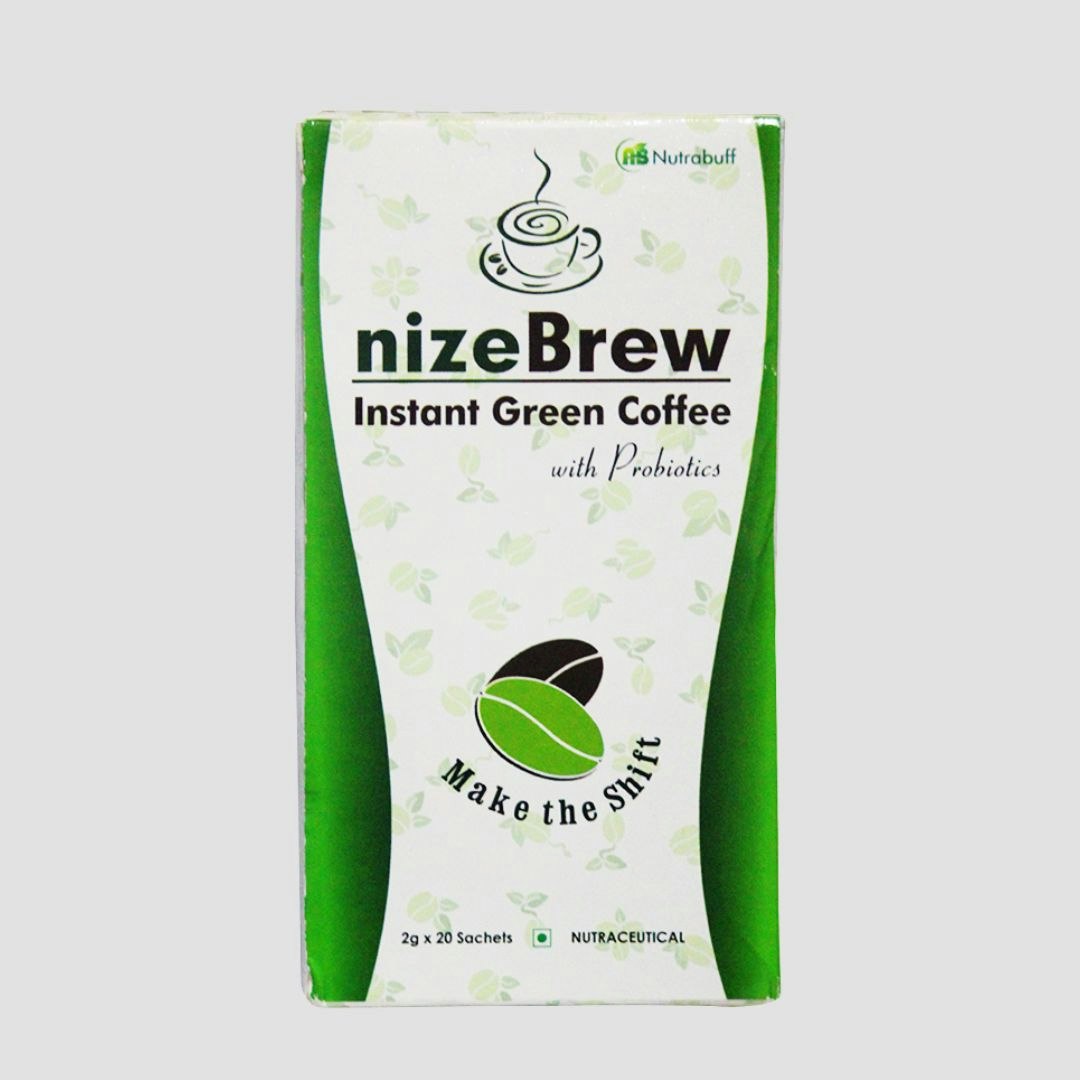 nizeBrew Instant Green Coffee - Main product screenshot demonstrating key features and user interface