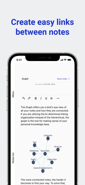 Relanote - your knowledge graph gallery image