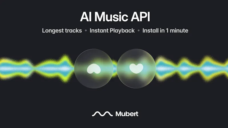 Mubert API screenshot 1