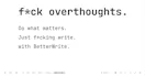 BetterWrite