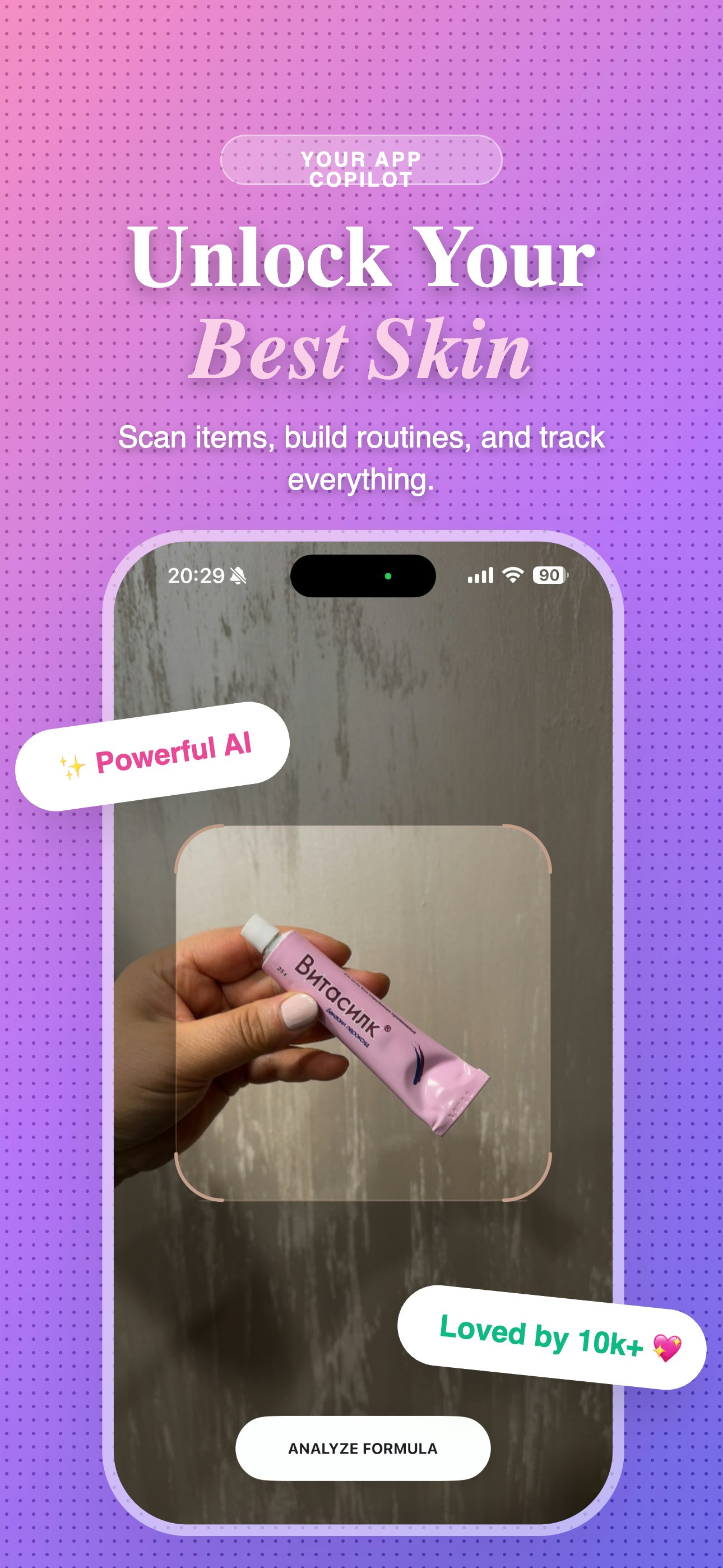 Skincare AI Scanner - LUMIERE media 1