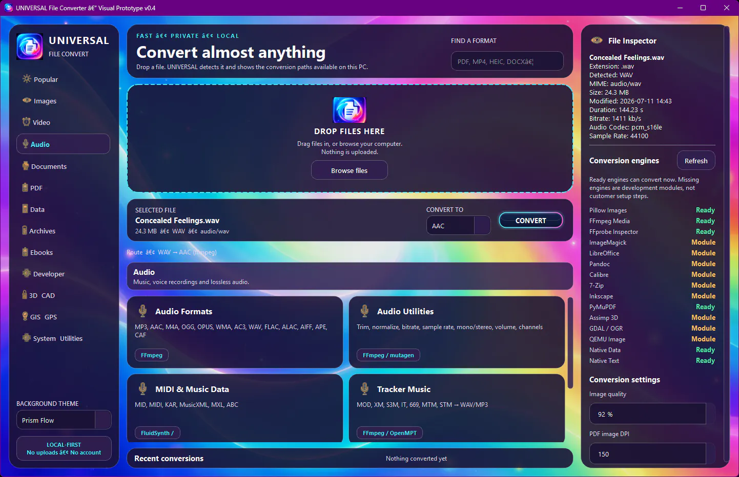 UNIVERSAL File Converter gallery image