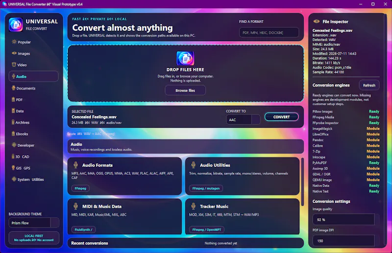 UNIVERSAL File Converter screenshot 7