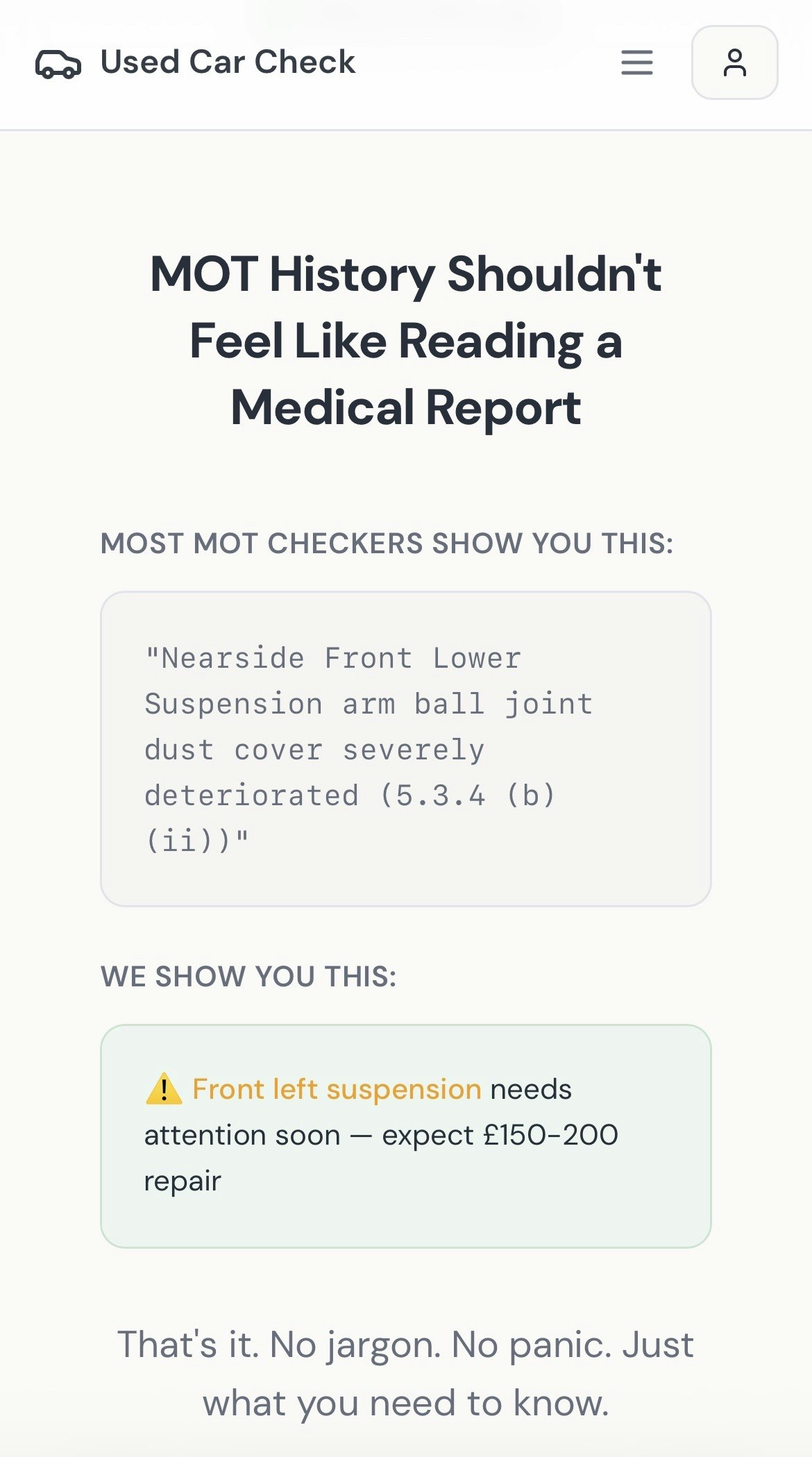 Car history checker (UK)