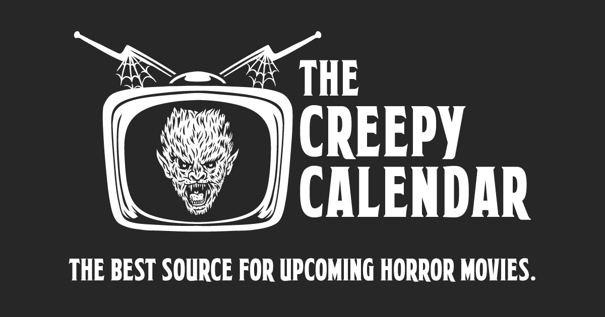 El calendario espeluznante - Principales películas de terror en un formato de calendario fácil de leer media 2