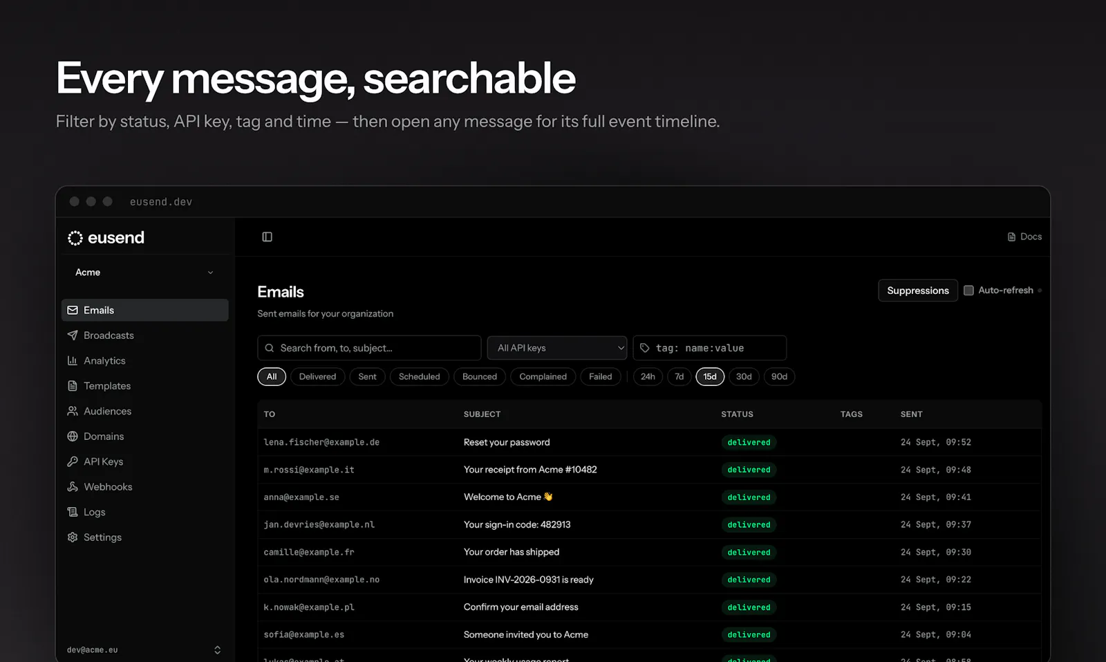 eusend screenshot 3