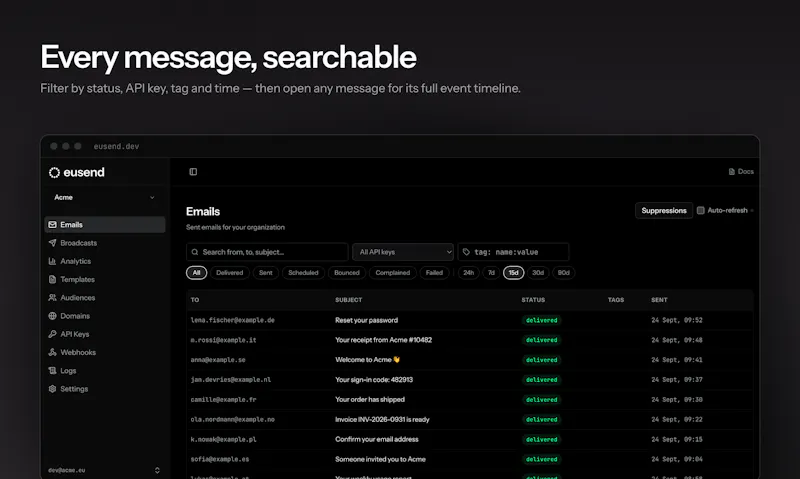eusend screenshot 3