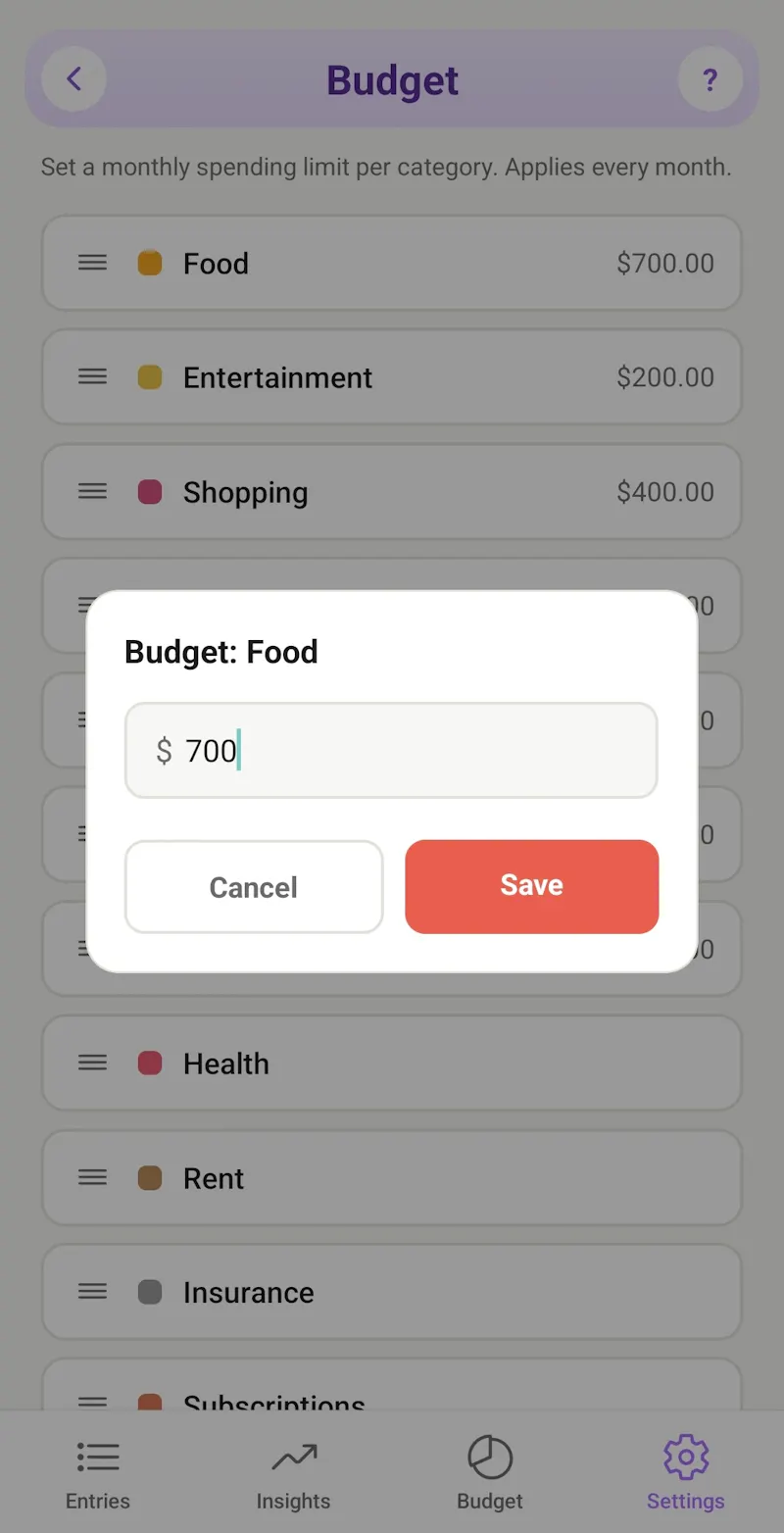 Money Manager Expense Tracker screenshot 10
