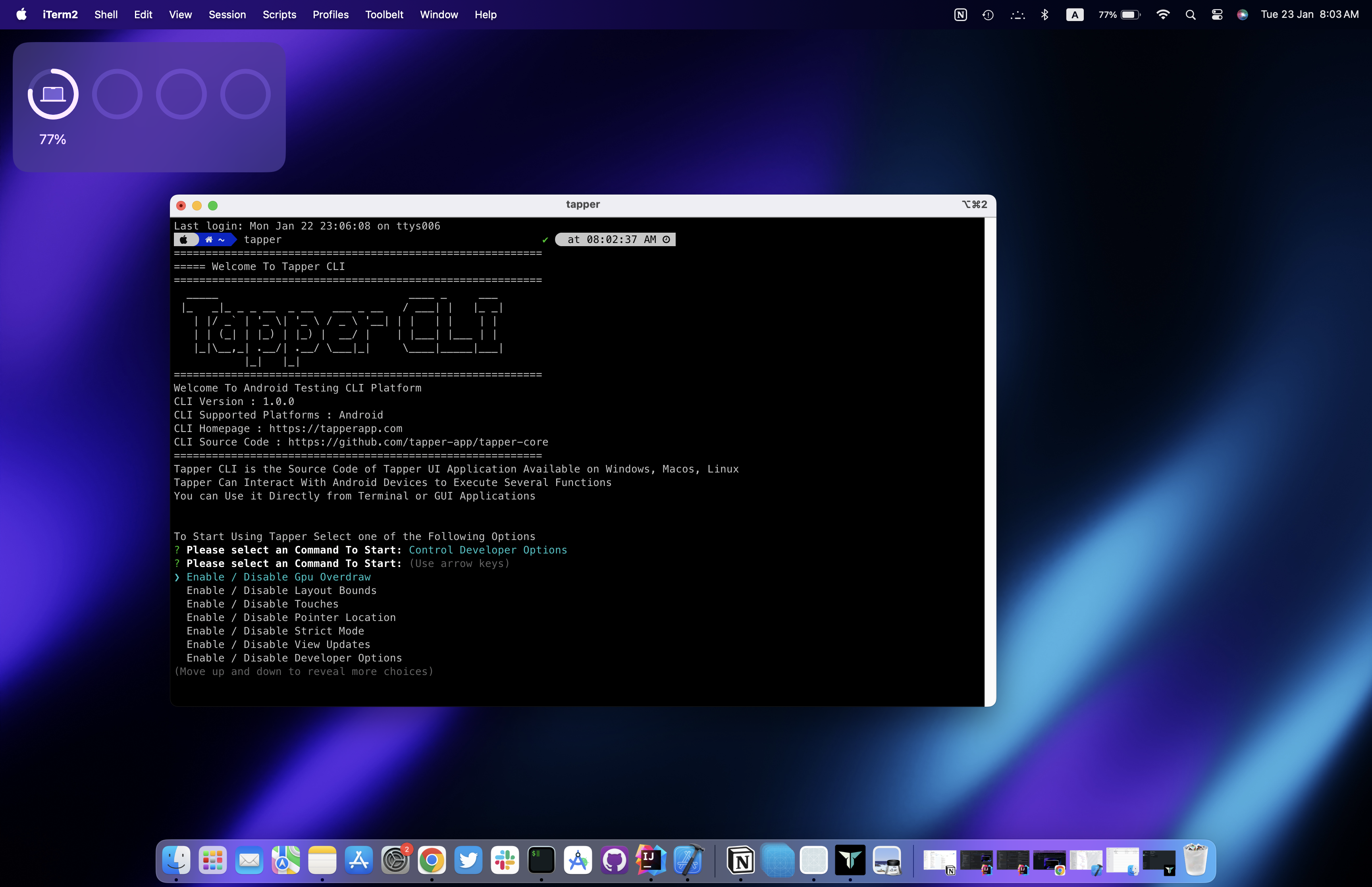 Tapper - Android ADB Toolkit Desktop App Medien 3