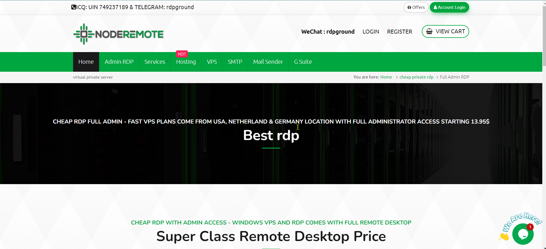 ผู้ดูแลระบบ RDP ราคาถูก - คลาวด์ระยะไกล, คอมพิวเตอร์, SSH, Centos, WHM, เว็บโฮสติ้ง, VPS media 1