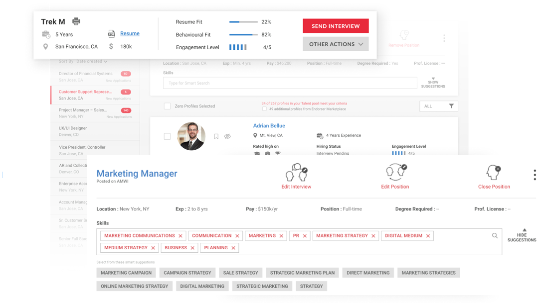 Amwi.ai-AI Recruiter for hiring managers gallery image