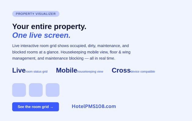 Hotelpms108 - Cloud Hotel PMS gallery image