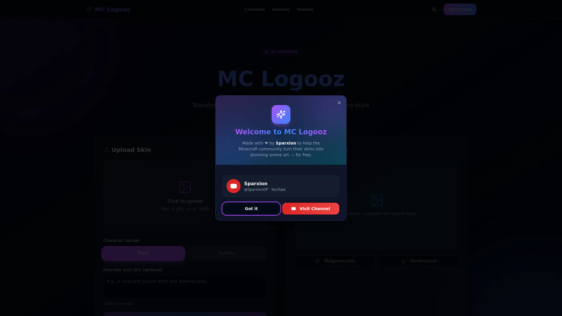 MC Logooz - MInecraft Skin to Logo gallery image