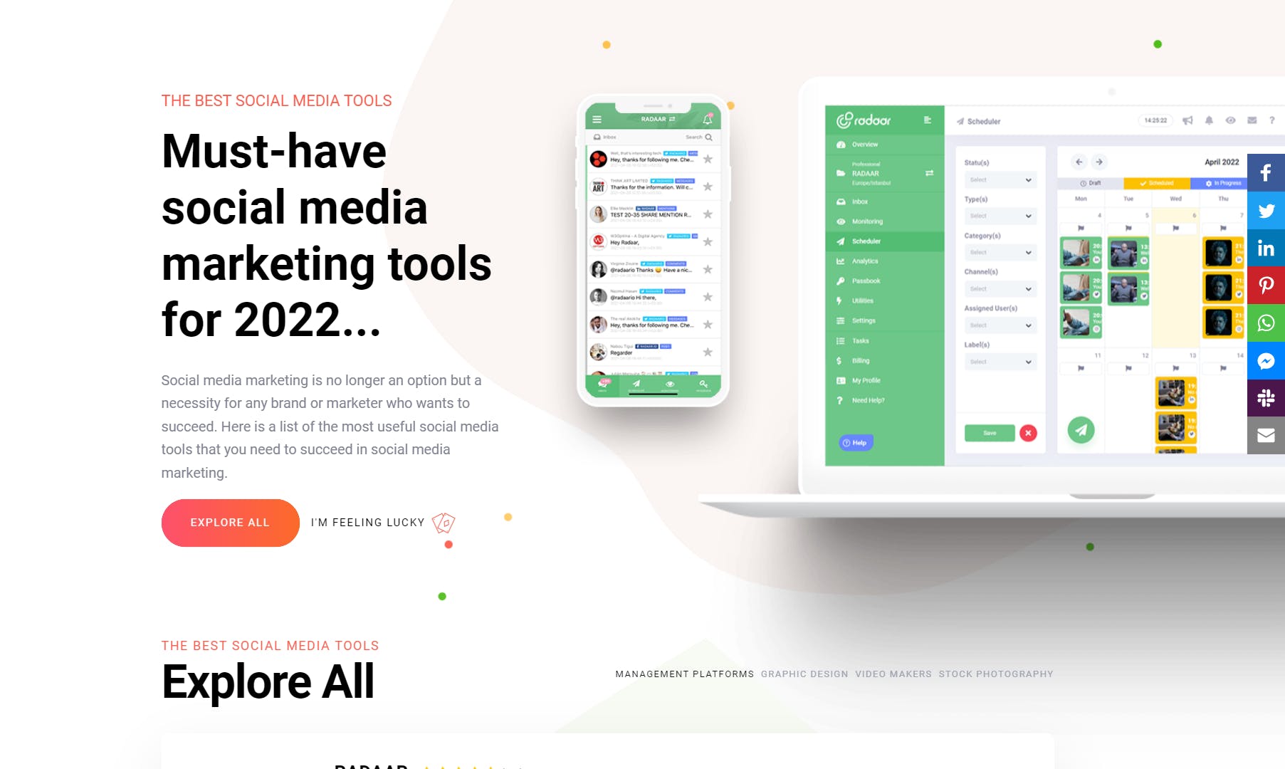 The Best Social Media Tools media 1