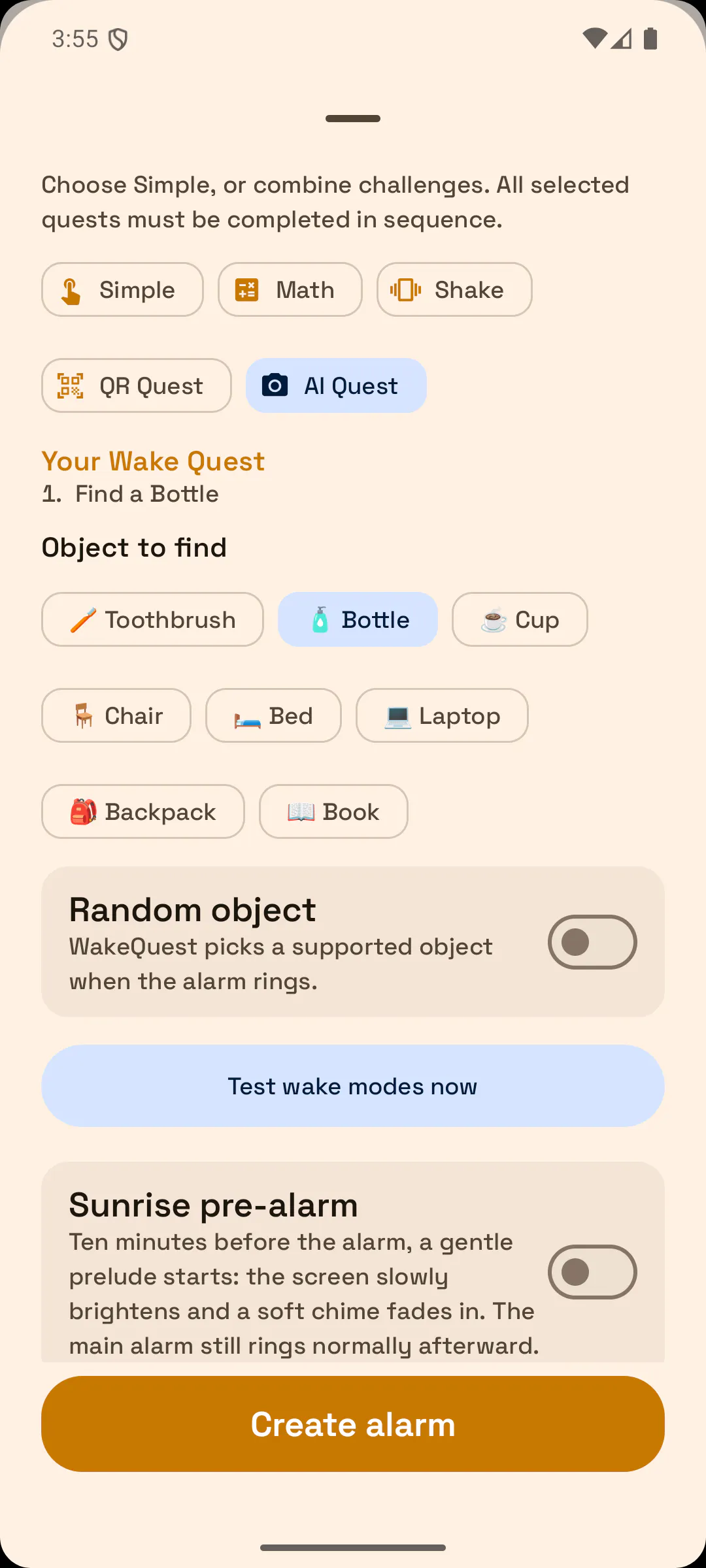 WakeQuest gallery image