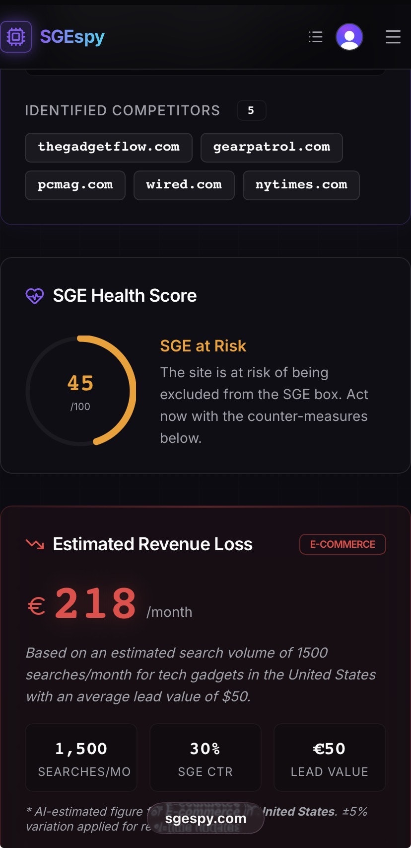 SGEspy gallery image