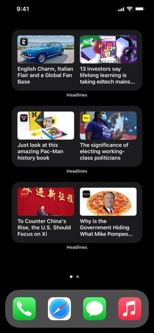 Headlines - News Widgets gallery image