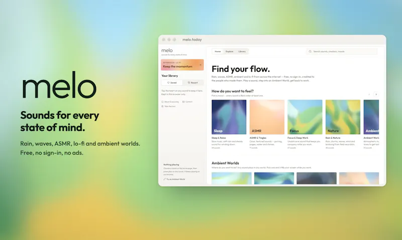 Melo screenshot 1