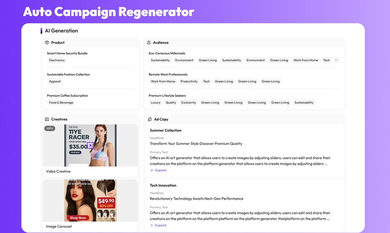 AdsGo - Screenshot 5 showing product features and functionality